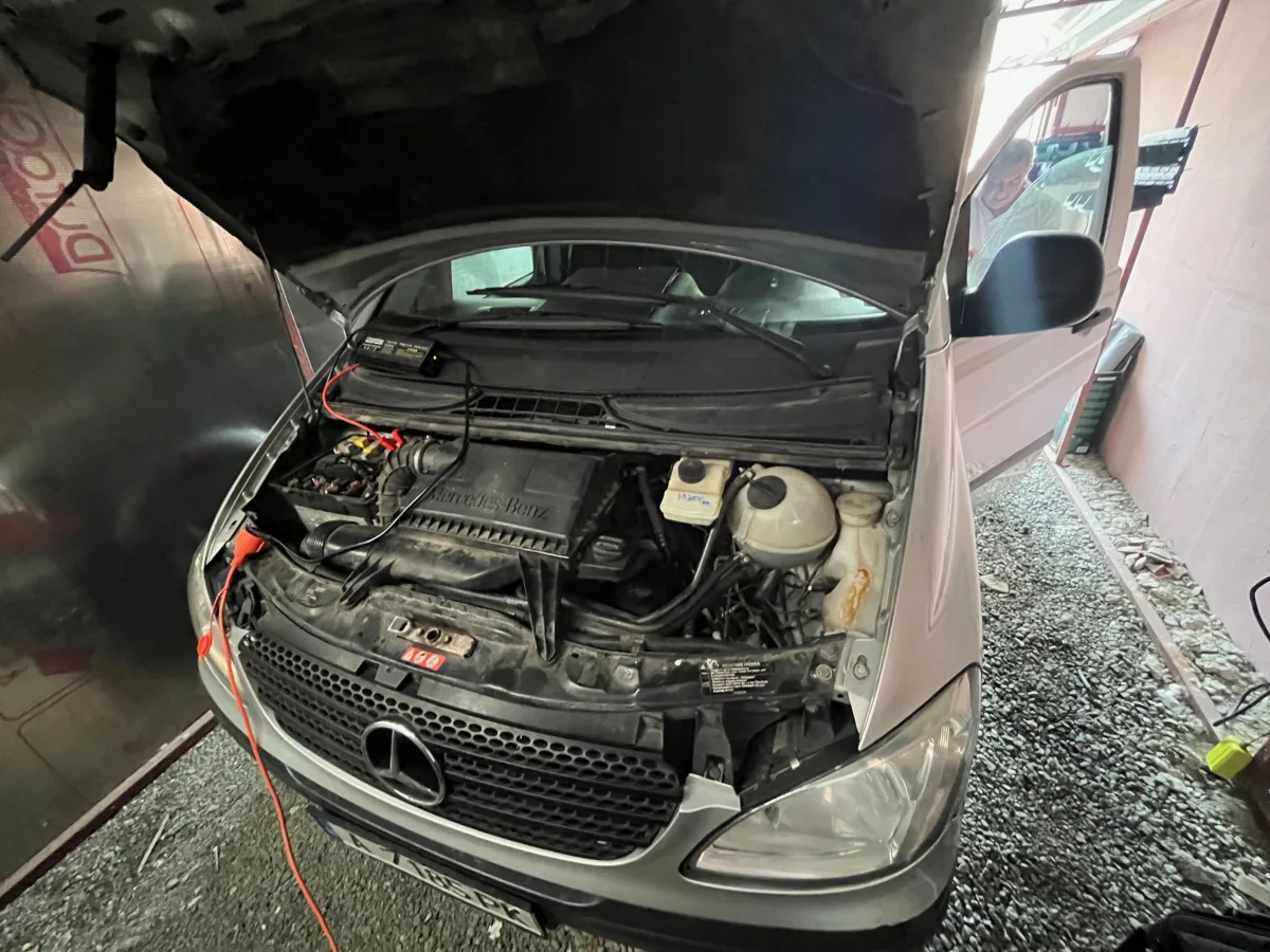 Двигател 2.2 CDI OM646 Mercedes Vito 115 CDI софтуерно изолиране на ДПФ ЕГР и вихрови клапи Карнобат