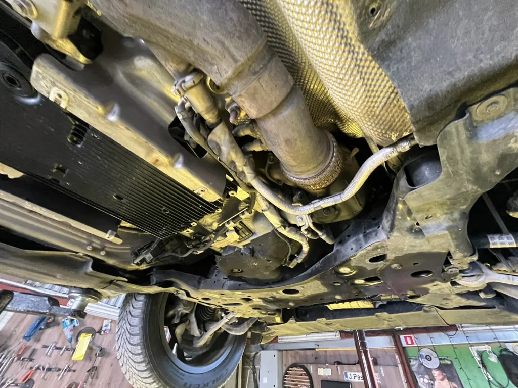 BMW X3 DPF Removal Mechanical