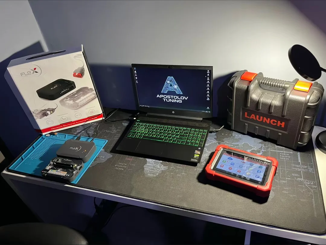 Професионално оборудване MMS Flex и Launch X431 - Apostolov Tuning
