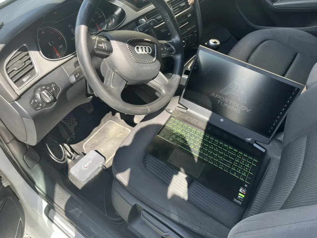 Audi A4 B9 2.0 TDI Stage 1 и AdBlue Off Бургас - Apostolov Tuning