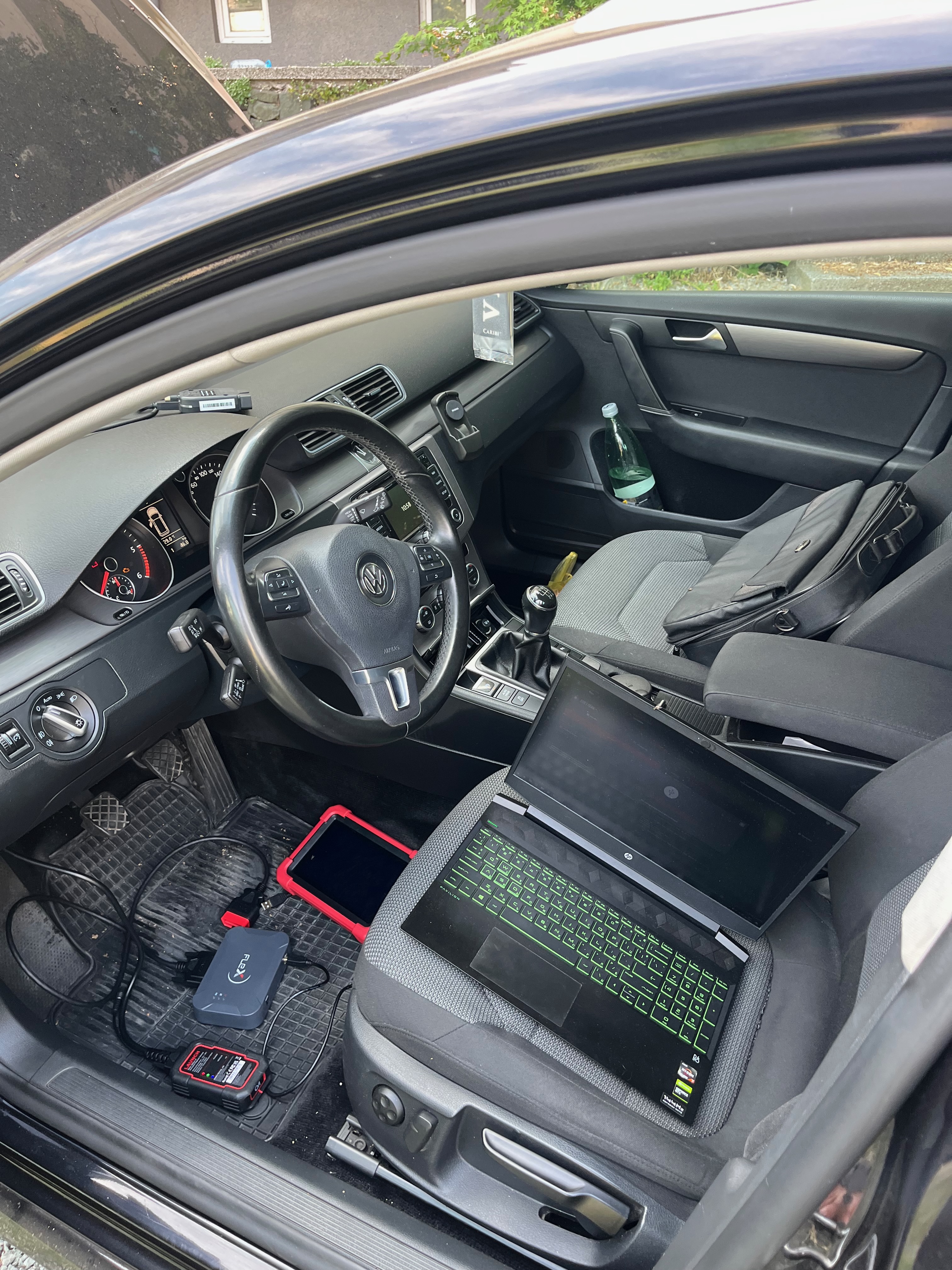 VW Passat B7 2.0 TDI Flex Launch X431 Chiptuning Interior