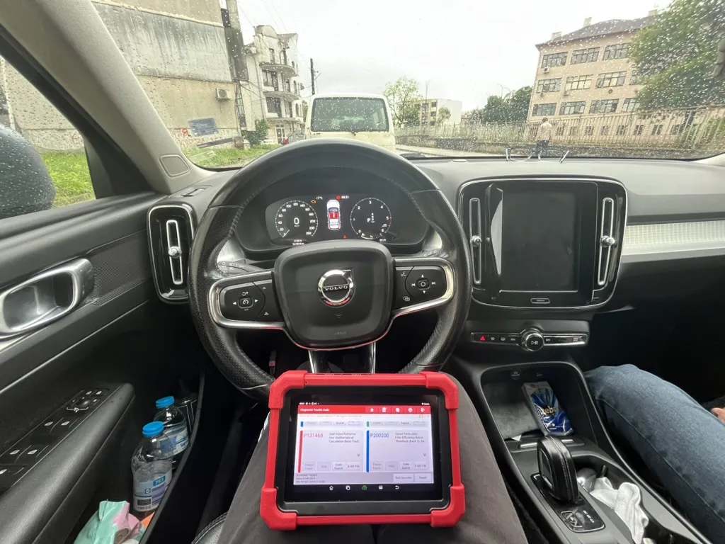 Launch X431 Диагностика DPF Volvo
