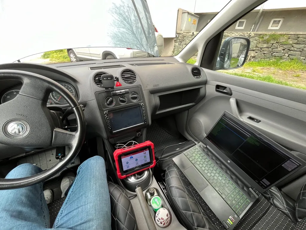 VW Caddy DSG Interior Tuning Burgas