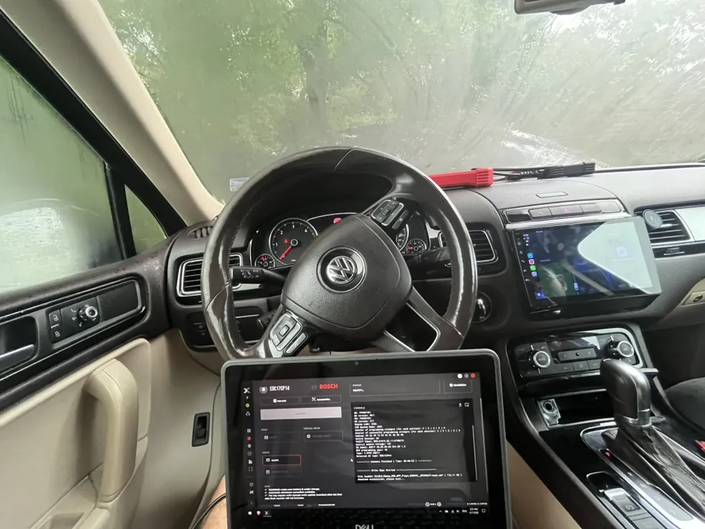 VW Touareg Launch X431 Flex Magic Motorsport Diagnostics
